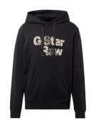 G-Star RAW Sweatshirt  guld / sort