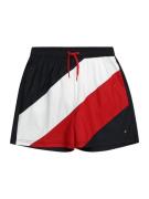 Tommy Hilfiger Underwear Badeshorts 'MEDIUM DRAWSTRING'  marin / rød /...
