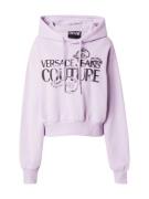 Versace Jeans Couture Sweatshirt  lilla / sort