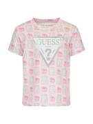 GUESS Bluser & t-shirts  sølvgrå / pink / rosé / hvid