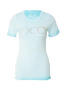 Soccx Shirts  cyanblå / pastelblå