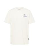 DEDICATED. Bluser & t-shirts 'Stockholm'  blå / koral / offwhite