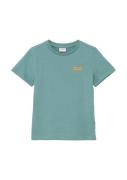s.Oliver Shirts  smaragd / orange / sort