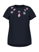 NAME IT Bluser & t-shirts 'VIX'  lyseblå / mørkeblå / pink