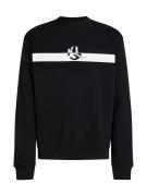 KARL LAGERFELD JEANS Sweatshirt  sort / hvid