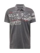 CAMP DAVID Bluser & t-shirts  grå / blodrød
