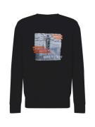 WESTMARK LONDON Sweatshirt 'London Diversity'  lysegrå / orange / sort