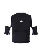 ADIDAS SPORTSWEAR Funktionsbluse  sort / hvid