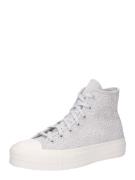 CONVERSE Sneaker high 'Chuck Taylor All Star Lift'  lysegrå / hvid