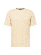 JACK & JONES Bluser & t-shirts 'LINCOLN'  beige / lyseorange