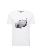 BOSS Bluser & t-shirts 'Teglow'  grå / taupe / sort / hvid