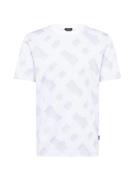 BOSS Bluser & t-shirts 'Tiburt'  lysegrå / hvid