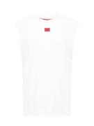 HUGO Bluser & t-shirts 'Dankto241'  rød / hvid