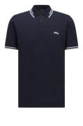 BOSS Bluser & t-shirts 'Paul'  navy / hvid