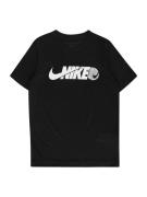 Nike Sportswear Shirts  sort / hvid