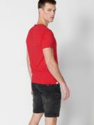 KOROSHI Bluser & t-shirts  mørkeblå / rød