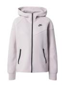 Nike Sportswear Overgangsjakke 'Tech Fleece'  pastellilla / sort