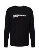 KARL LAGERFELD JEANS Bluser & t-shirts  royalblå / sort / hvid