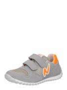 NATURINO Sneakers 'SAMMY 2 VL.'  grå / orange / hvid