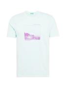 UNITED COLORS OF BENETTON Bluser & t-shirts  aqua / orkidee
