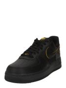 Nike Sportswear Sneaker low 'Air Force 1 '07'  gylden gul / sort