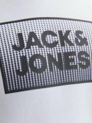 Jack & Jones Junior Sweatshirt 'Steel'  sort / hvid