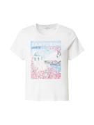Abercrombie & Fitch Shirts 'SANTORINI'  lyseblå / grøn / pink / hvid