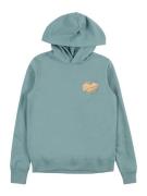 Jack & Jones Junior Sweatshirt 'TREND'  cyanblå / lyseorange / hvid