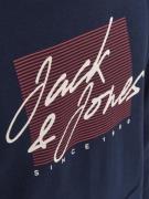 Jack & Jones Junior Sweatshirt  navy / bordeaux / hvid