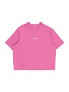 Nike Sportswear Bluser & t-shirts 'ESSNTL'  pink / hvid