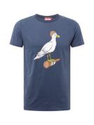 Derbe Bluser & t-shirts 'Sturmmöwe'  navy / brun / gul / hvid