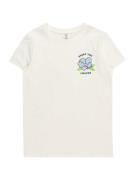 KIDS ONLY Bluser & t-shirts 'BONE'  lyseblå / pink / naturhvid