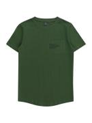 KIDS ONLY Shirts 'MARINUS'  mørkegrøn / sort