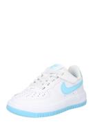 Nike Sportswear Sneakers 'Force 1'  azur / hvid