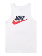 Nike Sportswear Shirts 'ESSNTL HBR'  rød / sort / hvid