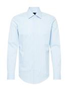 BOSS Skjorte 'HANK'  lyseblå / hvid