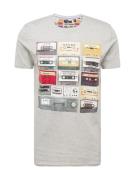 BRAVE SOUL Bluser & t-shirts 'DECAD'  gul / lysegrå / rød / sort
