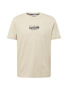 Calvin Klein Bluser & t-shirts  beige / sort