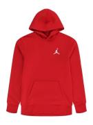 Jordan Sweatshirt  rød / hvid
