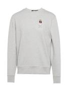 Polo Ralph Lauren Sweatshirt  grå-meleret / lyserød / sort