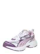 PUMA Sneakers 'Morphic Techie'  lilla / brombær / sølv / hvid