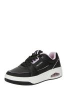 SKECHERS Sneaker low 'UNO COURT'  lilla / sort