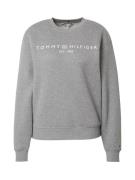 TOMMY HILFIGER Sweatshirt  grå-meleret / hvid