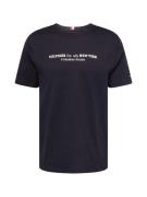 TOMMY HILFIGER Bluser & t-shirts 'NEW YORK'  natblå / hvid