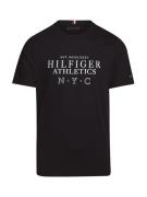 TOMMY HILFIGER Bluser & t-shirts 'NYC'  sort / hvid