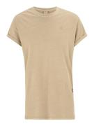 G-Star RAW Bluser & t-shirts  beige-meleret / sort / hvid