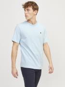 JACK & JONES Bluser & t-shirts 'BLUWIN'  navy / lyseblå / curry / rød