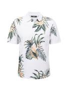 JACK & JONES Bluser & t-shirts 'PALMA'  beige / grøn / mørkegrøn / hvi...