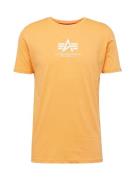 ALPHA INDUSTRIES Bluser & t-shirts  orange / hvid