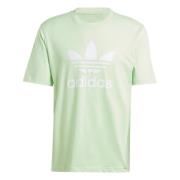 ADIDAS ORIGINALS Bluser & t-shirts 'Adicolor Trefoil'  pastelgrøn / hv...